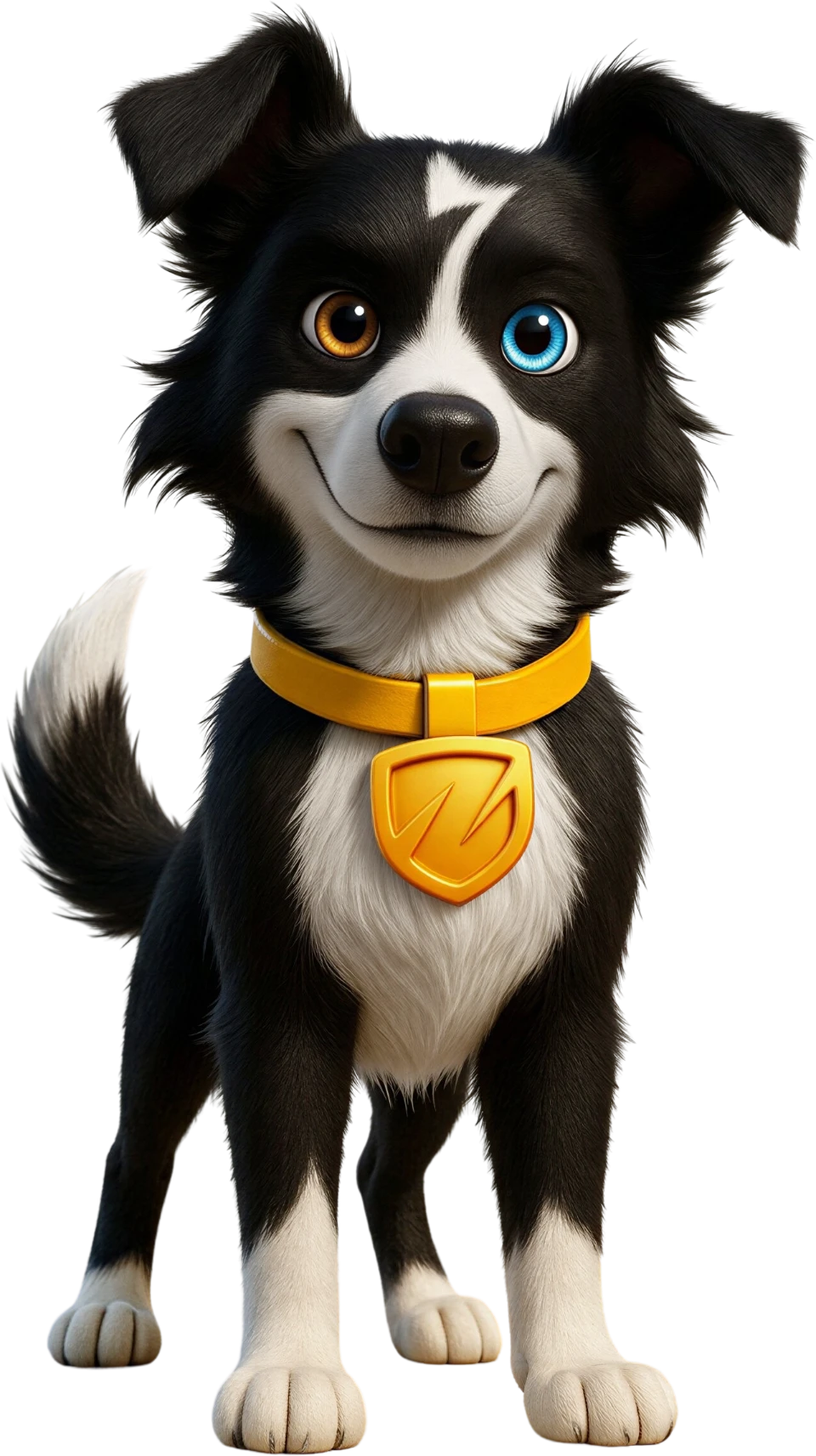 Zippy, the border collie mascot